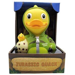 Jurassic Quack Rubber Duck CelebriDucks Collectible Toy